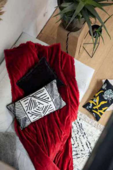 Jeté de lit Fara Rubis 240 X 260