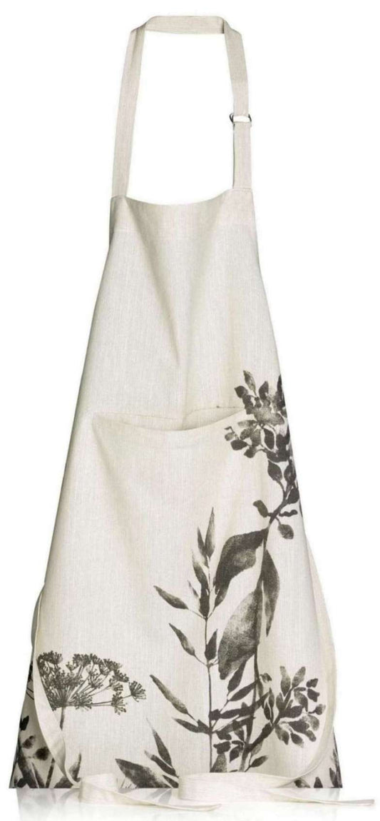 Tablier fleuri Isam Ombre 80 X 85