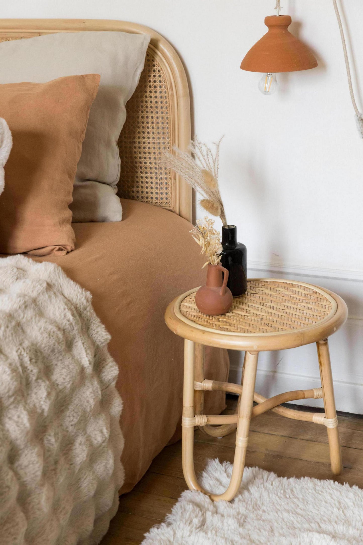 Housse de couette Kala Cannelle 260 X 240