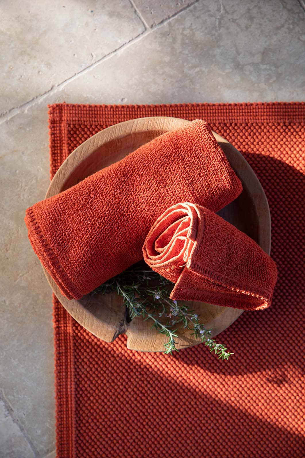 Drap de douche Bora Rooibos 70 X 130