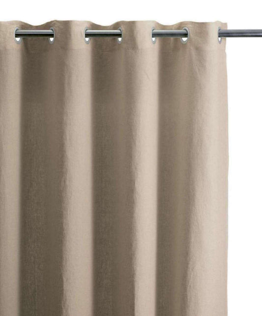 Rideau uni Zeff Naturel 140 X 280
