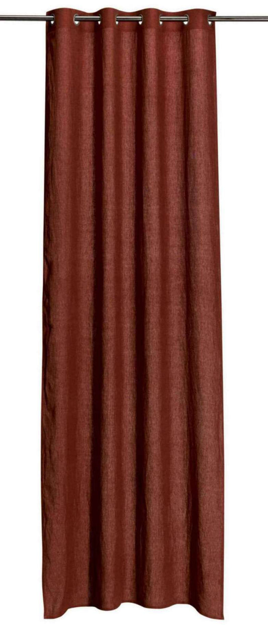 Rideau uni Zeff Caramel 140 X 280