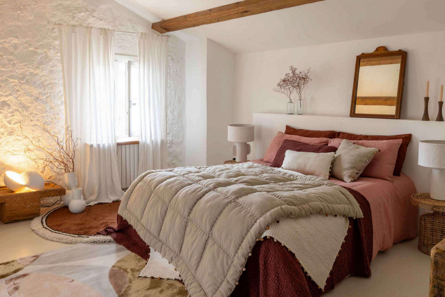 Taie d'oreiller Linco Blush 65 X 65