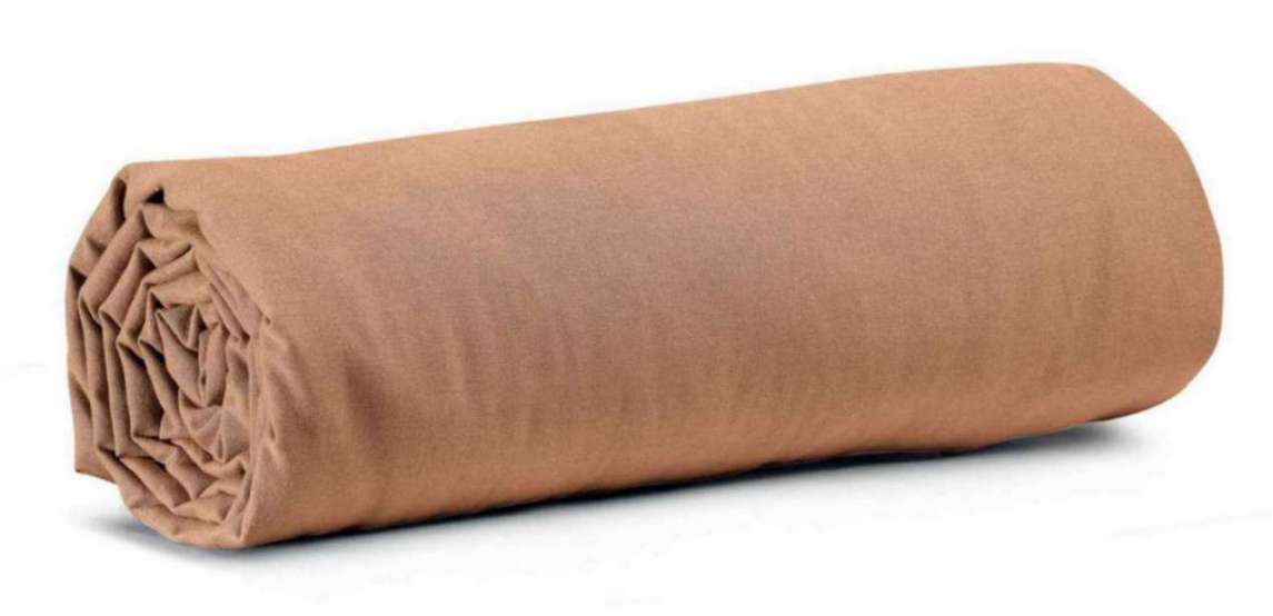 Drap housse Calita Cannelle 180 X 200 X 30