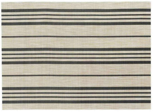 Set de table Sina Naturel/Noir 33 X 45