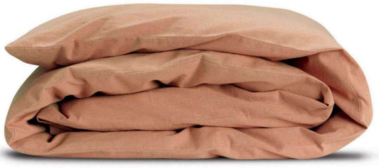 Housse d'édredon Calita Cannelle 85 X 200