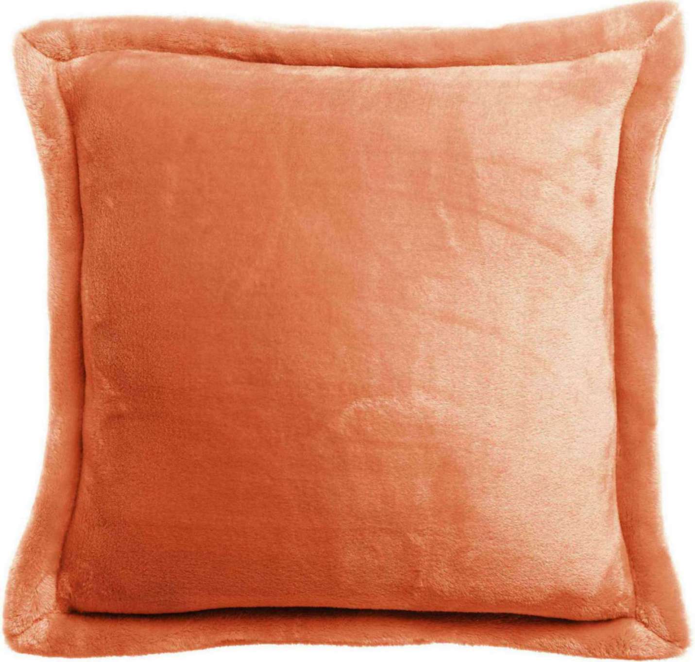 Coussin uni Tender Papaye 50 x 50