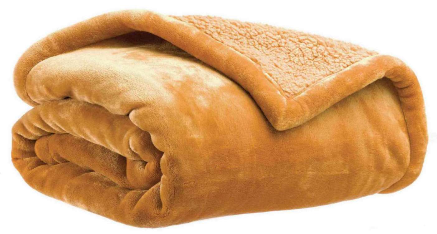 Jeté de lit Michka Bronze 220 X 240