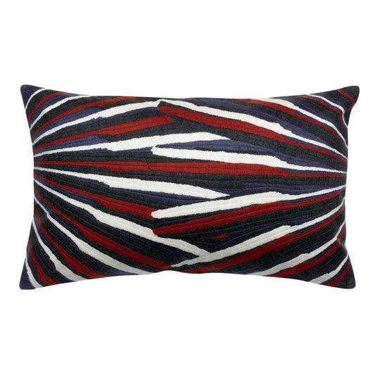 Coussin brodé Sasha Rubis 40 X 65