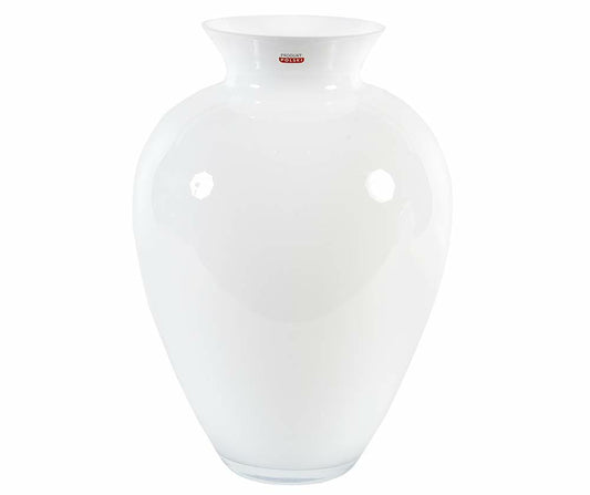 Vase en verre blanc BOHEME 1L