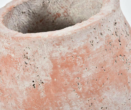 Cache pot en béton brut brique ROMA 1A
