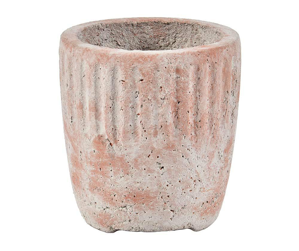 Cache pot en béton brut brique ROMA B