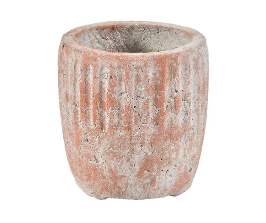 Cache pot en béton brut brique ROMA C