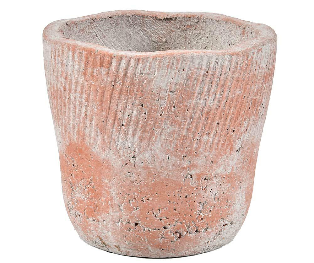 Cache pot en béton brut brique ROMA A grand