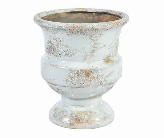 Pot en céramique bleu ciel 17cm SKY B