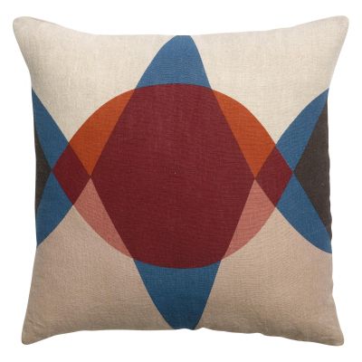 Coussin imprimé Zeff Malory Dragée 45 x 45